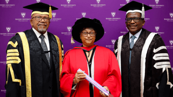 Rhodes University confers Quarraisha Abdool Karim with an honorary doctorate  doctoral 